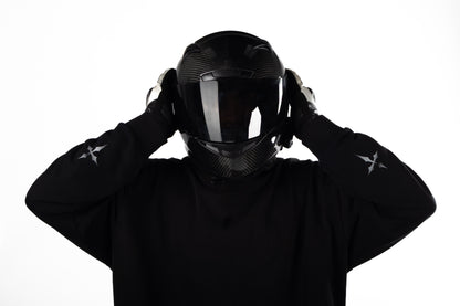 Heavenly Distance Hoodie- BLACK